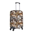 thumbnail image 3 of Haiem Cut Cats Luggage Cover Printed Suitcase Covers for Luggage Elastic Washable Suitcase Protector Fits 18-32 Inch Luggage-Large, 3 of 9