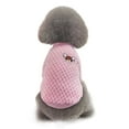 thumbnail image 2 of Autumn Winter Pet Fleece Pajamas Pullover Dot Printed Sleepwear Dog Cat Clothes, 2 of 7