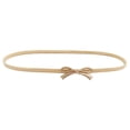 thumbnail image 4 of Cinturón de cadena de metal perfecl Cinturón de mujer Estiramiento Decorativo Elástico Oro, 4 of 6