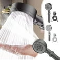 thumbnail image 1 of Xihbxyly Cabezal de Ducha de Alta Presión, 8 Modos de Rociado, Diseño Portátil, Soporte Superior Ajustable, Manguera de 78 Pulgadas, Fácil Instalación, Ideal para El Baño, Potente Flujo de Agua, Tama, 1 of 7