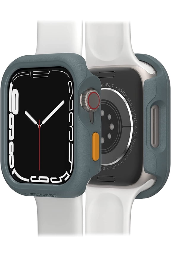 Eco Friendly Watch Case for Apple Watch Series 8 & 7 (45mm) - Anchors Away (Grey)