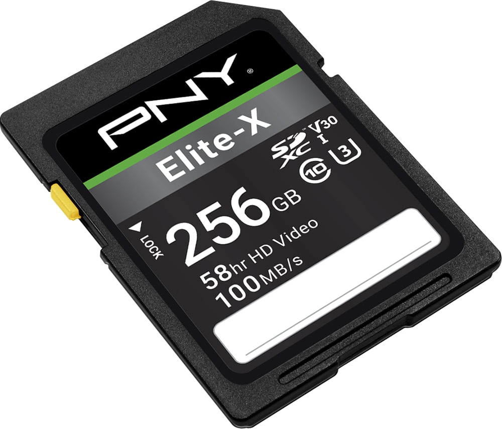 PNY Elite-X 256GB Micro SDXC Flash Memory Card
