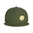 thumbnail image 3 of DouZhe Flat Brim Cap Snapback Hat, Gaming Console Gamer Imprime Casquette de Baseball Adulte Vert Réglable, 3 of 6