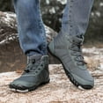 thumbnail image 6 of Kairuite Hiking Waterproof Boots Winter Warm Lined Footwear Non-Slip Shoes Outdoors 43 Is black, 6 of 8