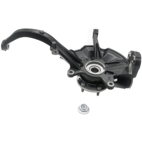 Front Right Passenger Side Wheel Hub and Bearing Assembly - Loaded Knuckle - Compatible with 2006 - 2012 Ford Fusion 2007 2008 2009 2010 2011