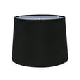 thumbnail image 2 of Aspen Creative 32312 Transitional Hardback Empire Shaped Spider Construction Lamp Shade in Black, 14" wide (12" x 14" x 10"), 2 of 5