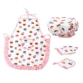 thumbnail image 3 of Juego de Cocina Zulema Delantal y Gorro de Cocinero para Niños, 3 of 8