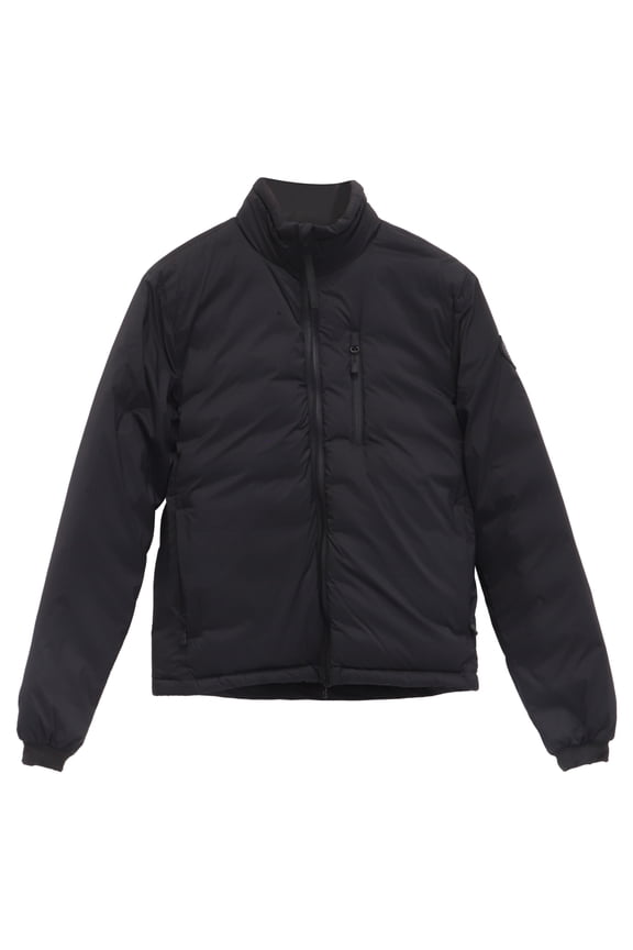Pre-Owned Canada Goose Lodge Packable Quilted Ripstop Down Jacket in Black Nylon