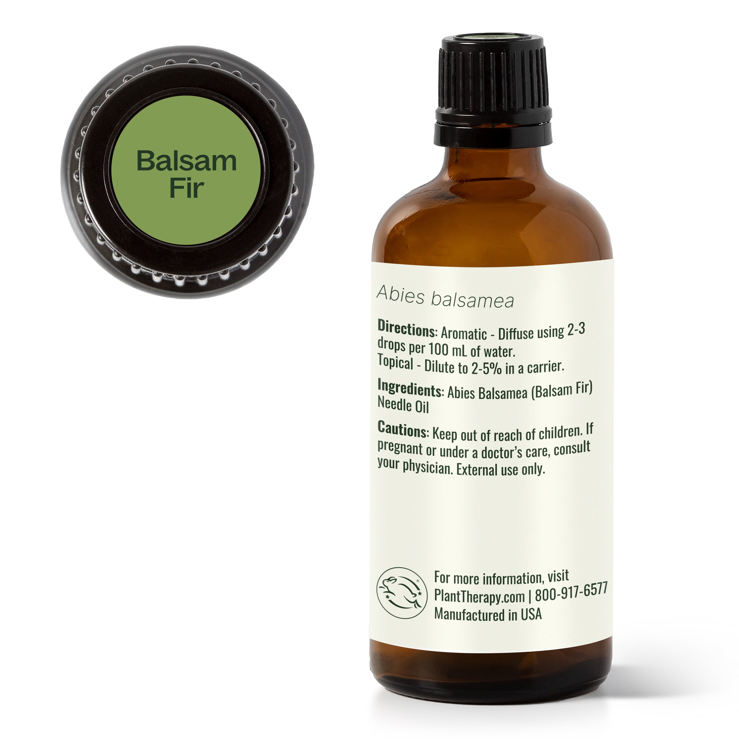 Plant Therapy Balsam Fir Essential Oil 100 mL (3.3 oz) 100% Pure, Undiluted, Natural Aromatherapy