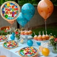 thumbnail image 4 of 24 Pz Plato Cartón Pastelero Premium Pastelero Happy Birthday Banderines Globos, 4 of 4