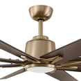 thumbnail image 4 of Home Decorators Collection Kensgrove II 72 in. Indoor/Outdoor Integrated LED CCT Matte Black Smart Ceiling Fan with Remote Powered by Hubspace, 4 of 7
