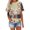 Yellow, variant on MEICHEN Women's Breast Cancer Print T Shirt In We Wear Crewneck Tee Summer Fashion Clothing for Women