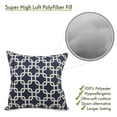 thumbnail image 2 of Navy Blue Links Extra Large Pillow 24x24, 2 of 6