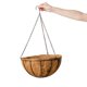 thumbnail image 1 of Cesta colgante Zulema con forro de fibra de coco para jardín 35cm, 1 of 3