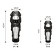 thumbnail image 2 of Rodilleras y Coderas Malubero de Acero Inoxidable Para Motocicleta Transpirable y liviana, 2 of 3