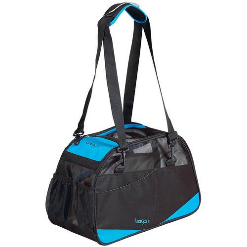 Bergan Voyager Pet Carrier, Medium/Large, Purple, 13" x 19" x 10