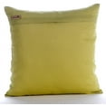 thumbnail image 3 of The HomeCentric Toss Pillow Cover, Green Accent Pillows, Paddy Millet Pillows Cover, Throw Pillow Covers Pack of 2, 18x18 inch (45x45 cm), Square Cotton Linen Pillows Cover, Floral - Greentini, 3 of 3
