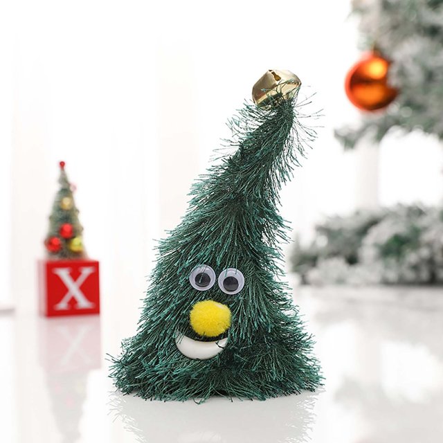 Christmas Decorations Music Swing Christmas Tree Christmas Hat Luminous Goddaughter Christmas Ornament Ornament Christmas Ornament Set Shatterproof Health Ornament Christmas Trees Decorations