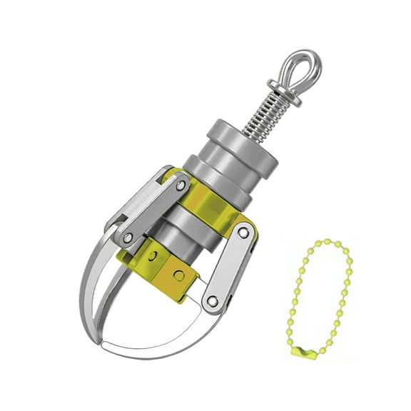 ABS Press Strong Claw Doll Machine Grab-clip Keychain Secure Grip Design Simulated Toy Accessory For Key Backpacks