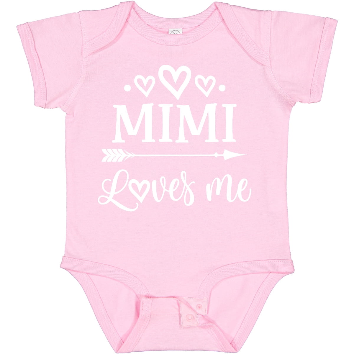 Inktastic Mimi Loves Me Baby Clothes Boys or Girls Baby Bodysuit