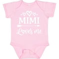 thumbnail image 3 of Inktastic Mimi Loves Me Baby Clothes Boys or Girls Baby Bodysuit, 3 of 5