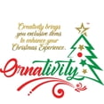 thumbnail image 5 of Ornativity Silver Glitter Snowflake Ornaments Holiday Wedding Sparkle Hanging Plastic Snowflake.42lb, 5 of 5
