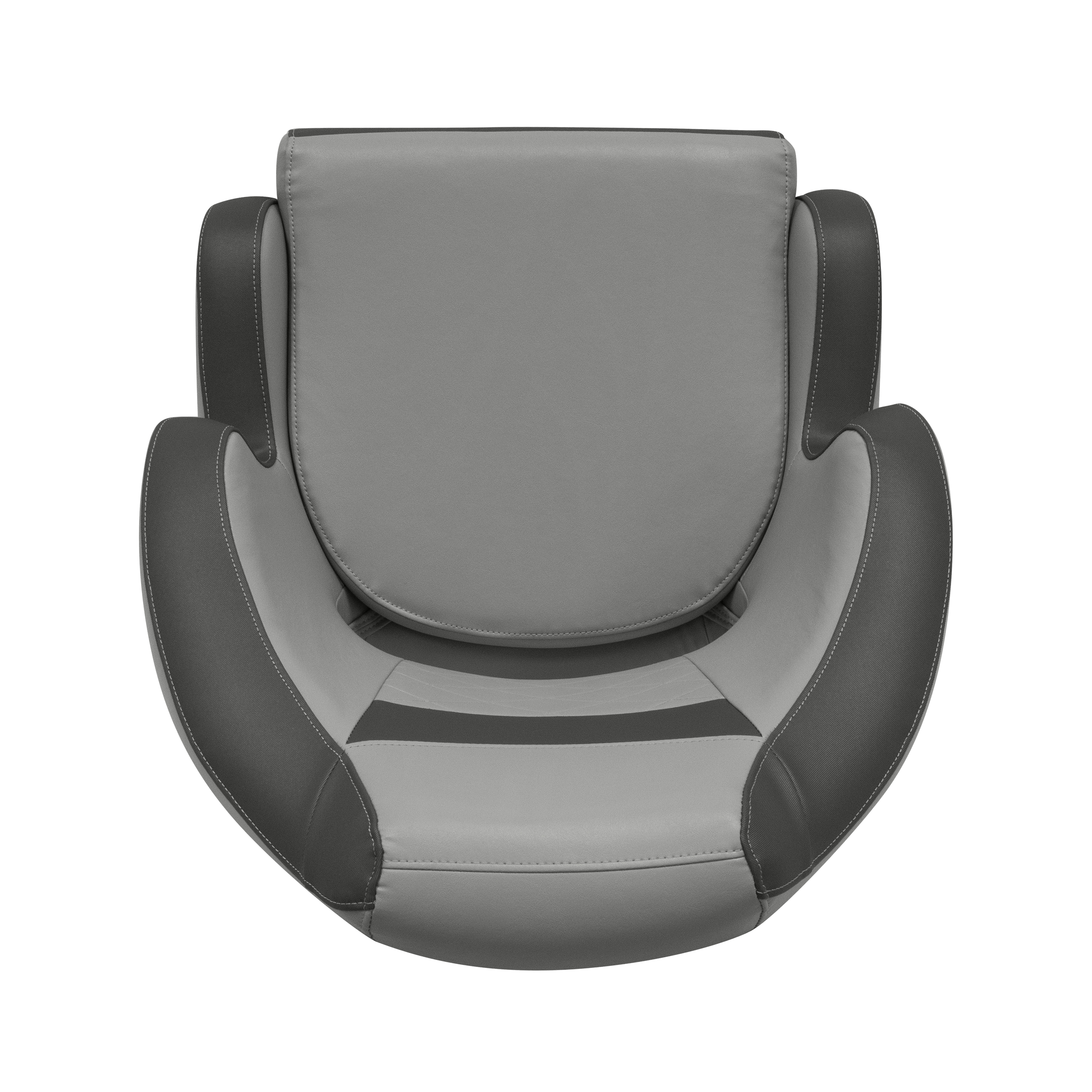 Wise DLX3338-1905 DLX Series Pontoon Bucket Seat with Flip Up Bolster - Marble / Reef Stone