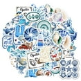 thumbnail image 6 of 35pcs Unique Stationery Stickers Ocean Animal Stickers Nautical Kids Stickers for Luggage Laptop Suitcase, 6 of 9