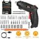 thumbnail image 1 of Juego de 47 piezas de taladro inalámbrico, destornillador eléctrico y brocas recargables., 1 of 5