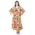 thumbnail image 3 of Maxi vestido estampado Roman Fashion /Tallas Extras, 3834 (Amarillo) amarillo 42, 3 of 7