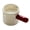 Red, variant on Premium Handle Milk Measuring Cup Crafted From Durable Ceramic Materials
