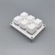 thumbnail image 3 of Sidaley Teclado mecánico para juegos de oficina, Mini teclado USB, a prueba de polvo, teclado programable, accesorios para PC de Videojuegos y accesorios Blanco, 3 of 6