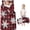 Red Christmas Snowflake, variant on Red Christmas Snowflake and Plaid Pattern Toddler Nap Mats for Kids Preschool,50"x20" Sleeping Mat Bag or Kids,Toddler Sleeping Bag,Toddler Nap Mat or Daycare