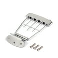 thumbnail image 2 of AURARMLET Tailpiece Para Guitarra Jazz De Con Acabado Plateado Resistente, 2 of 8