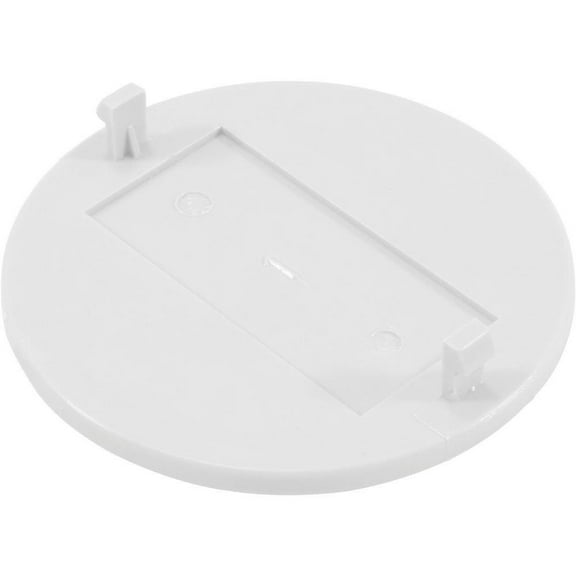 Custom Molded Logo Insert, Blank, Skimmer Lid White 25544-020-010