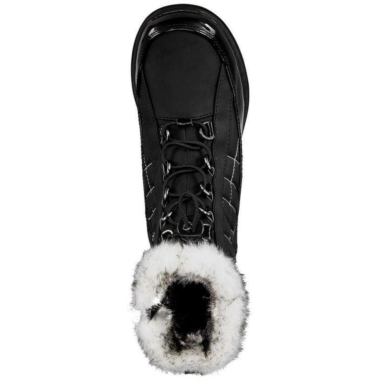 Sporto Women s Jenny Closed Toe Ankle Cold Weather Boots Black Size 9.5 Walmart