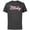 Charcoal, variant on Disney Mickey & Minnie Coquette Valentine's Cute Family Trip - Short Sleeve Cotton T-Shirt for Adults - Customized-Black