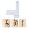 thumbnail image 3 of Shelf Thickened Clamp Glass Shelf Zinc Alloy Adjustable F Type Board Hardware Accessories, 3 of 8
