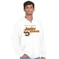 thumbnail image 5 of Junior Caramels Chocolate Candy Logo Zip Up Hoodie Men's Women's Brisco Brands M, 5 of 6