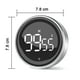 thumbnail image 5 of Temporizador de cocina digital Temporizador de cuenta regresiva giratorio Temporizador de cuenta ascendente magnético con volumen ajustable de 3 niveles Pantalla LED grande para estudiar/hacer, 5 of 8