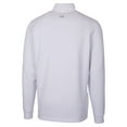 thumbnail image 3 of Men's Cutter & Buck  White Philadelphia Eagles Traverse Stretch Quarter-Zip Top, 3 of 3