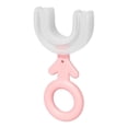 thumbnail image 5 of Yaju Toothbrush Children's Tooth Massager,u Type Children's Toothbrush Manual Lazy Toothbrush Clean Teeth Baby Clean Mouth Mouth Toothbrush (pink) (5, 5 of 5