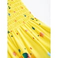 thumbnail image 5 of vastwit Kids Girls Bohemian Dress Off Shoulder Suspenders Sundress with Necklace Set for Beach Party Type F 130, 5 of 7