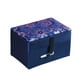 thumbnail image 1 of Joyero de brocado Qarigey Caja de almacenamiento Azul 9*6*5.5 cm, 1 of 6