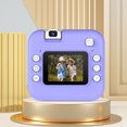 thumbnail image 4 of Kid's Printing Camera Clearance Build In 2.0 Inch Screen 180 Degree Rotating HD Lens 24 Megapixel Lightweight And Portable Printing Camera Purple, 4 of 9