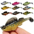 thumbnail image 1 of 10g/14g Lure Bait Luminous Sharp Hook Simulation Tempting Angling PVC Jelly Fish Power Jigger Wrap Leadbait Outdoor Fishing, 1 of 7