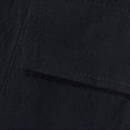 thumbnail image 4 of BLTIBY Mens Cotton Linen 2 Piece Outfits Summer Set Short Sleeve Button Down Lapel Shirts and Drawstring Shorts Beach Casual Loungwear with Pockets Black L, 4 of 8