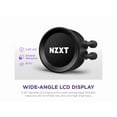 thumbnail image 4 of NZXT Kraken Elite RGB 280mm - RL-KR28E-B1 - RGB AIO CPU Liquid Cooler - Customizable LCD Display - 2 x F140RGB Core Fans Radiator Fans Black LGA 1851 / AM5 Compatible, 4 of 5