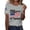 Gray-A-30302aa, variant on 250 Years USA Anniversary 1776-2026 4th of July Shirt for Women Short Sleeve Red White and Blue Women Tops