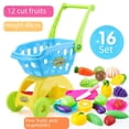 thumbnail image 4 of Carrito de compras para niños, casa de juegos, juguete de simulación, carrito para bebés, fruta cortada, se puede seleccionar una variedad de autos grandes, medianos y pequeños, 4 of 5